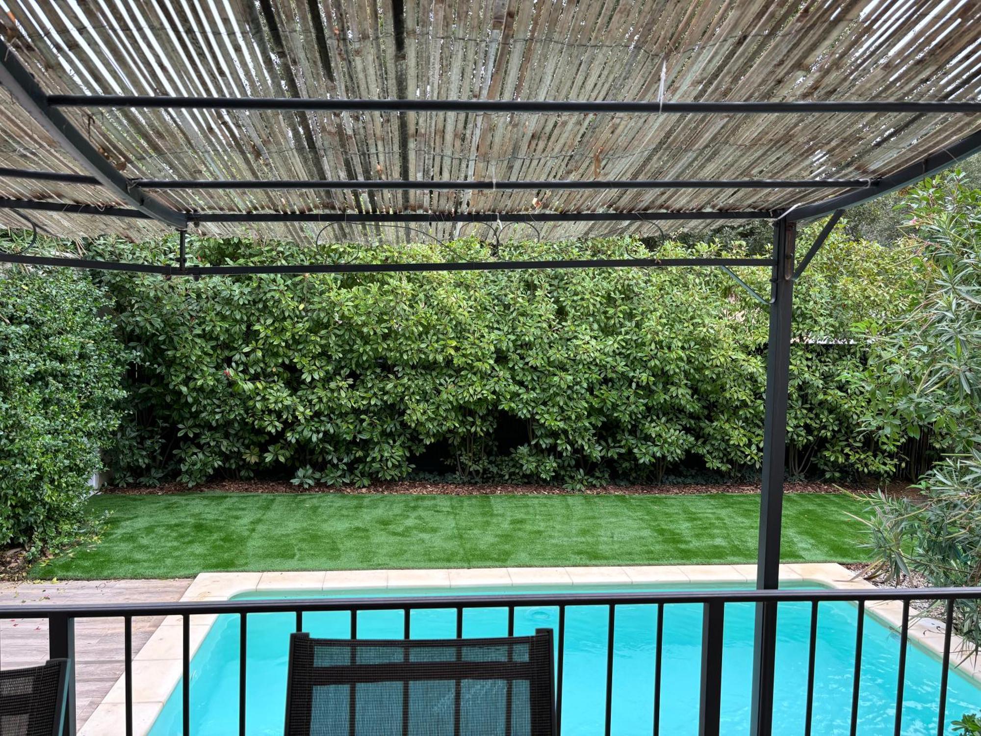 Les Jardins Du Castelas - Piscines, Jardins Et Spas Privatifs Uchaux Ngoại thất bức ảnh