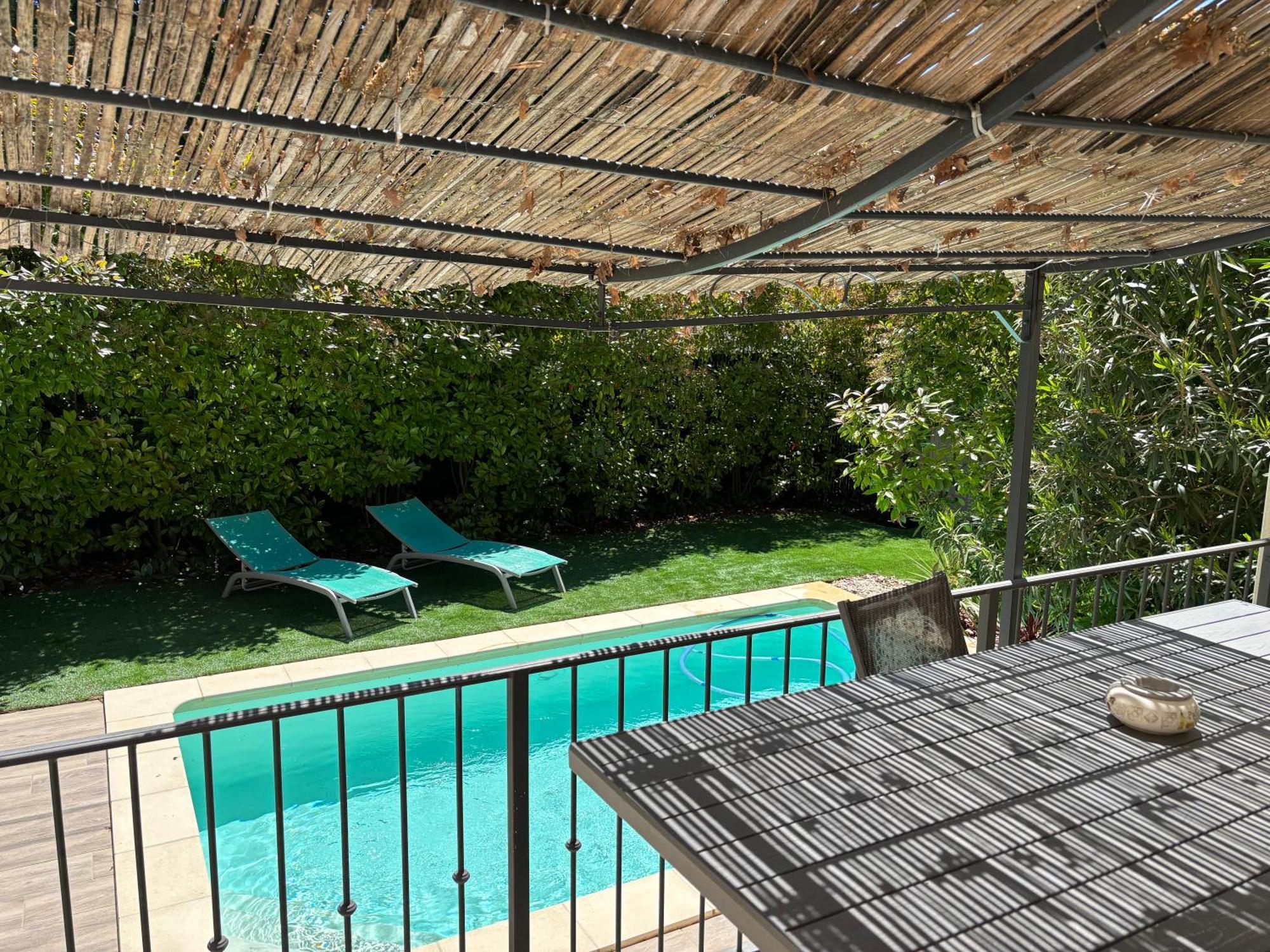 Les Jardins Du Castelas - Piscines, Jardins Et Spas Privatifs Uchaux Ngoại thất bức ảnh