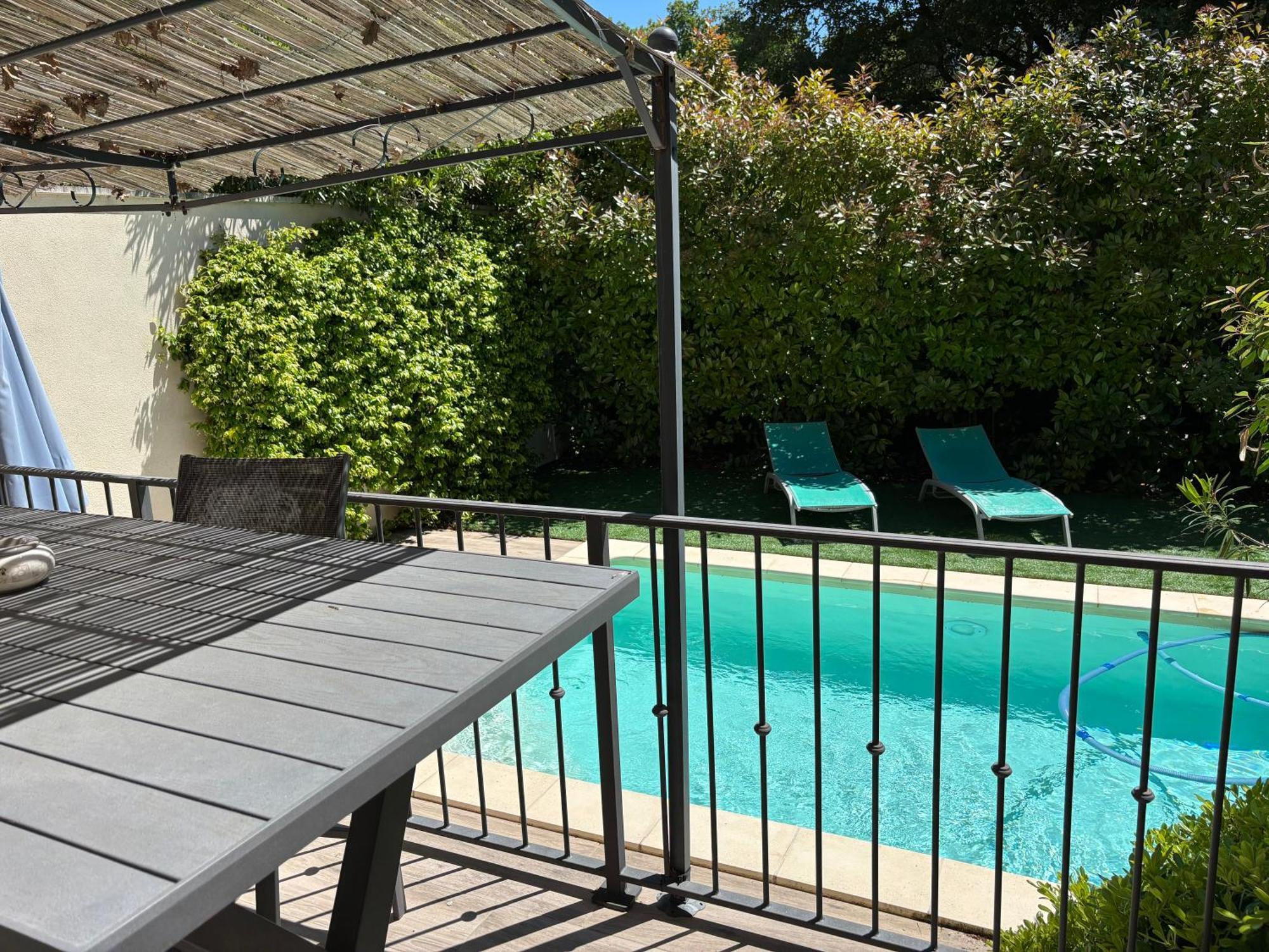 Les Jardins Du Castelas - Piscines, Jardins Et Spas Privatifs Uchaux Ngoại thất bức ảnh